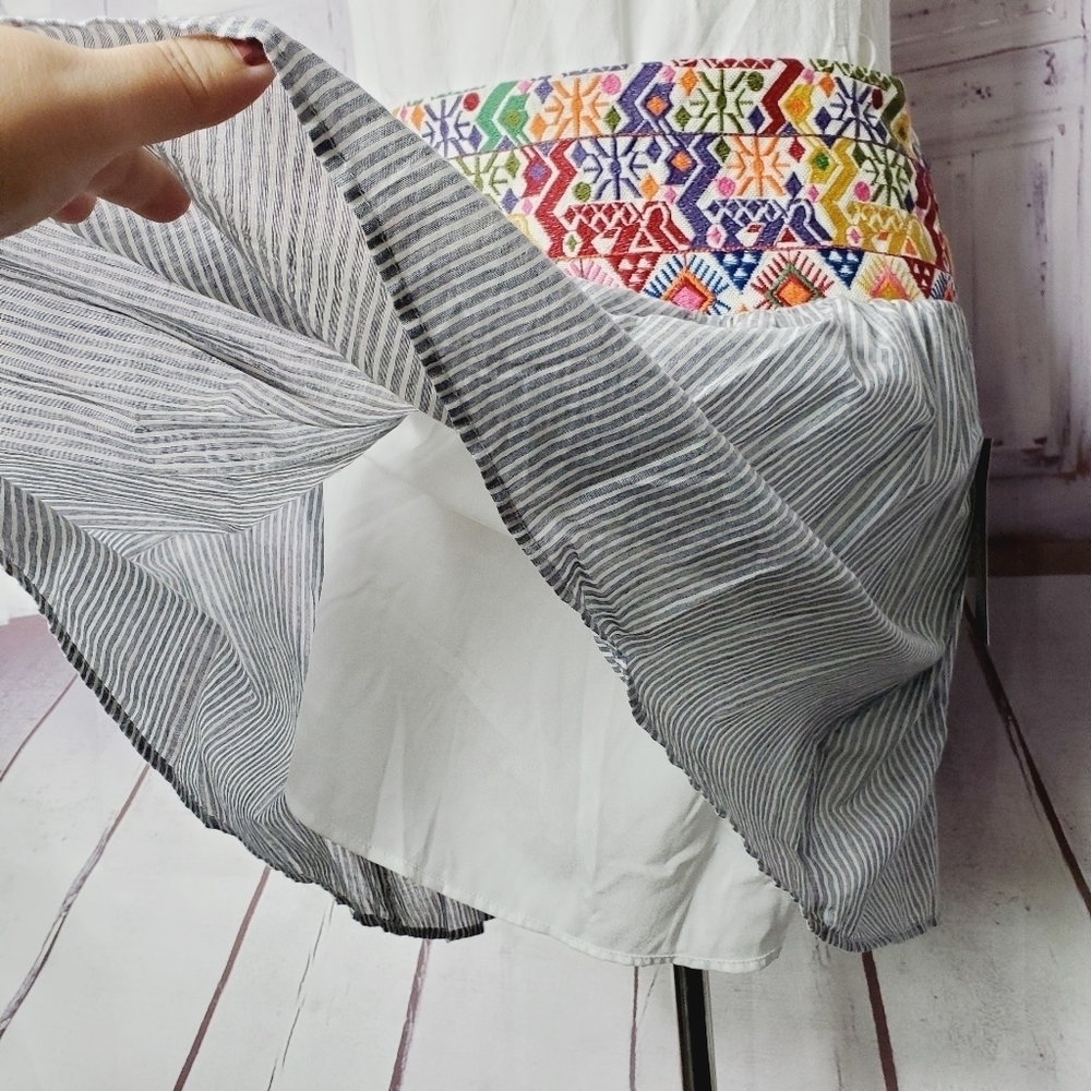 Signature Studio Multicolor Patterned Skirt - Picture 11 of 16